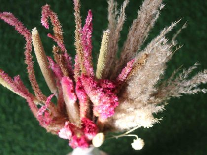 golden-pink-dried-flower-bouquet