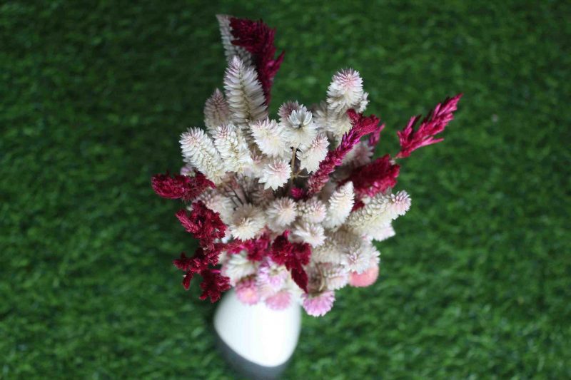 pink-magenta-dried-flower-bouquet