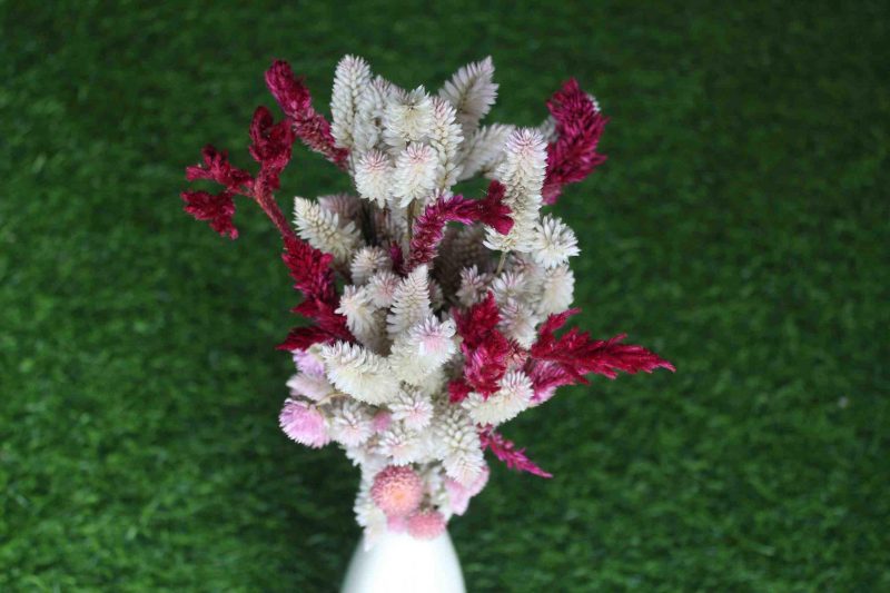 pink-magenta-dried-flower-bouquet