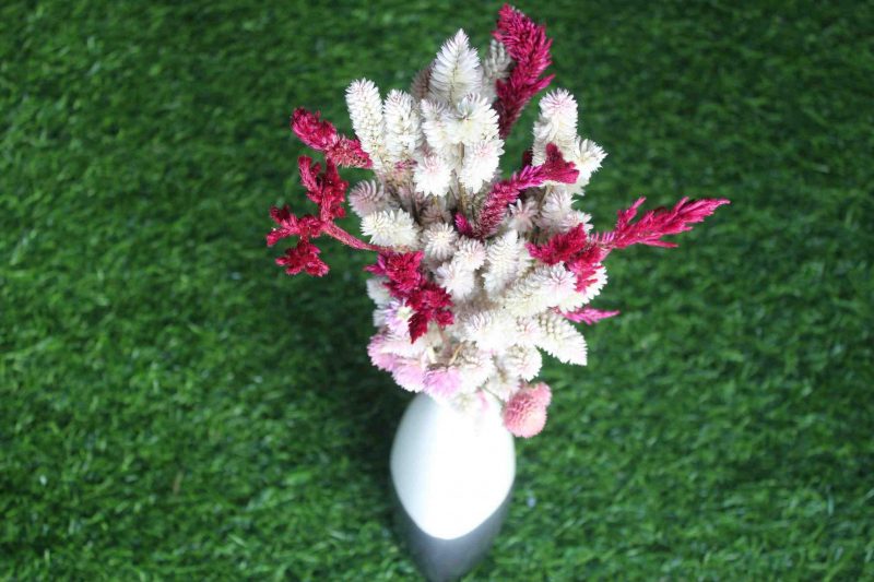 pink-magenta-dried-flower-bouquet