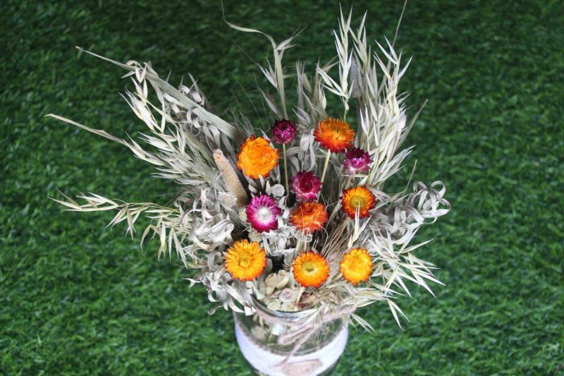 orange-yellow-dried-flower-bouquet