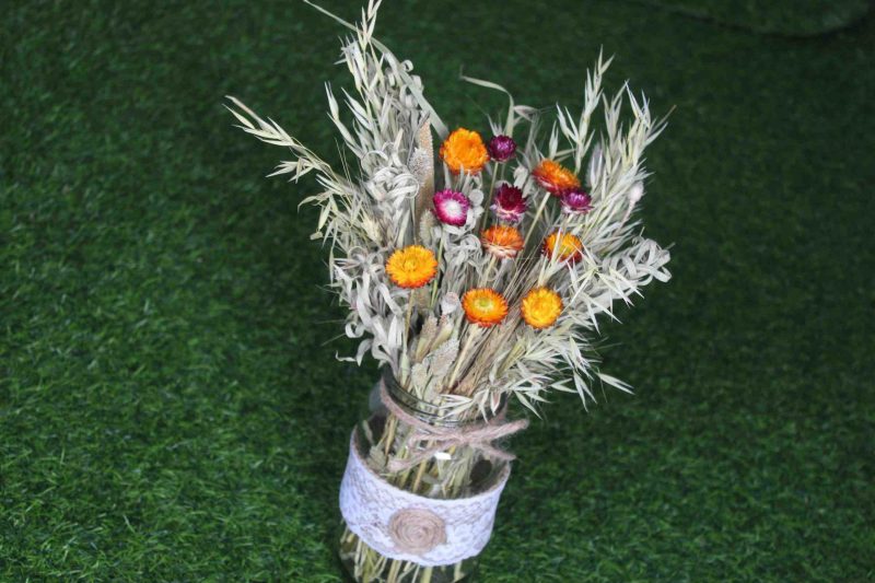 orange-yellow-dried-flower-bouquet