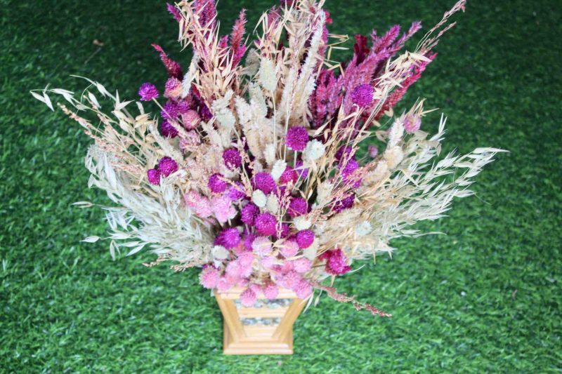 magenta-heavy-punch-dried-flowers-bunch