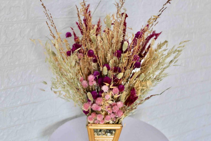 magenta-heavy-punch-dried-flowers-bunch