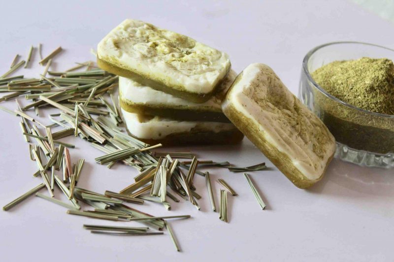 Handmade-Lemongrass-Goat-Milk-Organic-Soap