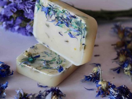 handmade-shea-butter-cornflower-organic-soap