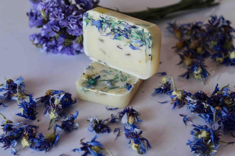 handmade-shea-butter-cornflower-organic-soap