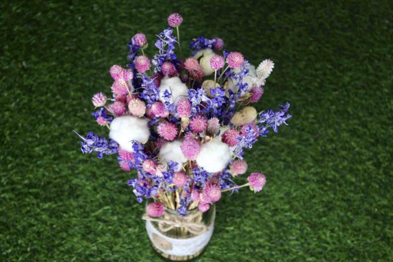 Pink_ Beauty _big_ Dried _flowers _bunch