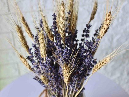 Lavender_ Wheat _Bunch