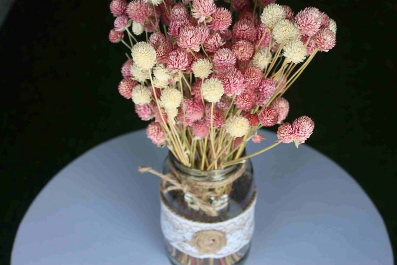 Dried_Pink_White_Flowers_Bouquet