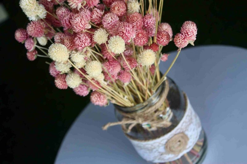 Dried_Pink_White_Flowers_Bouquet