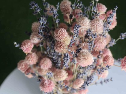 Dried_Lavender_Baby_Pink_Flowers_Bouquet