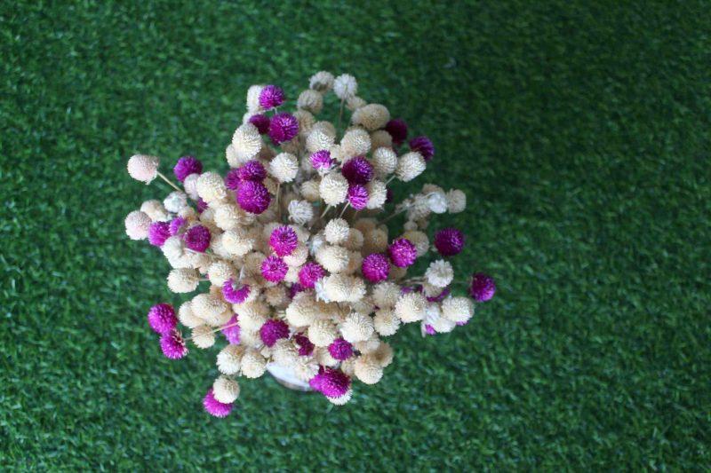 white-purple-dried-flowers-bouquet