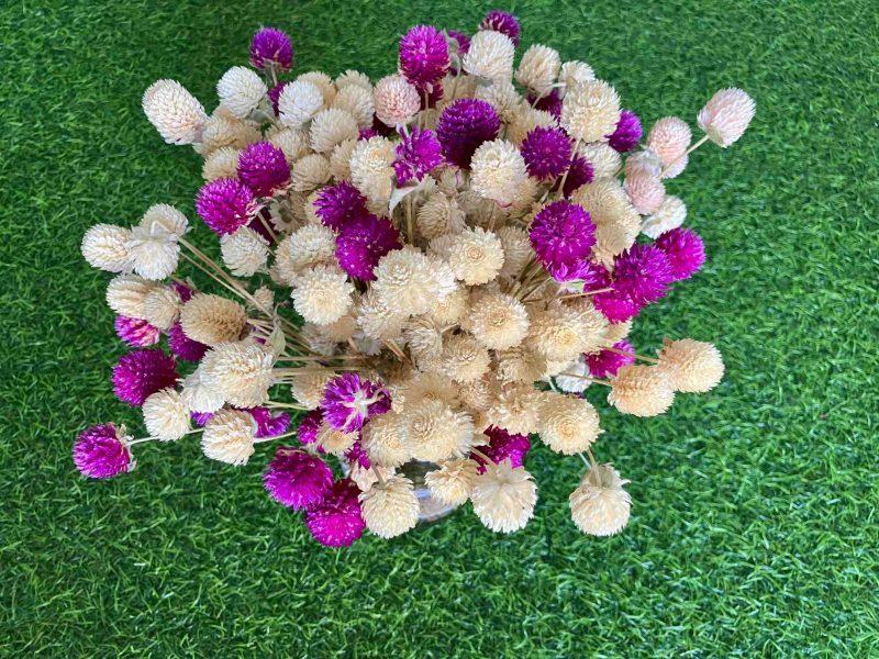 white-purple-dried-flowers-bouquet