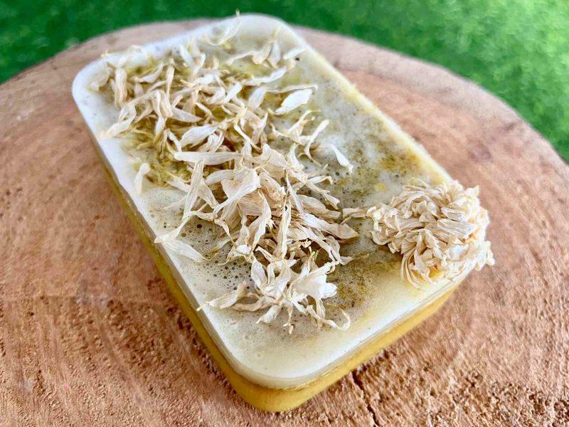 chrysanthemum-shea-butter-organic-soap